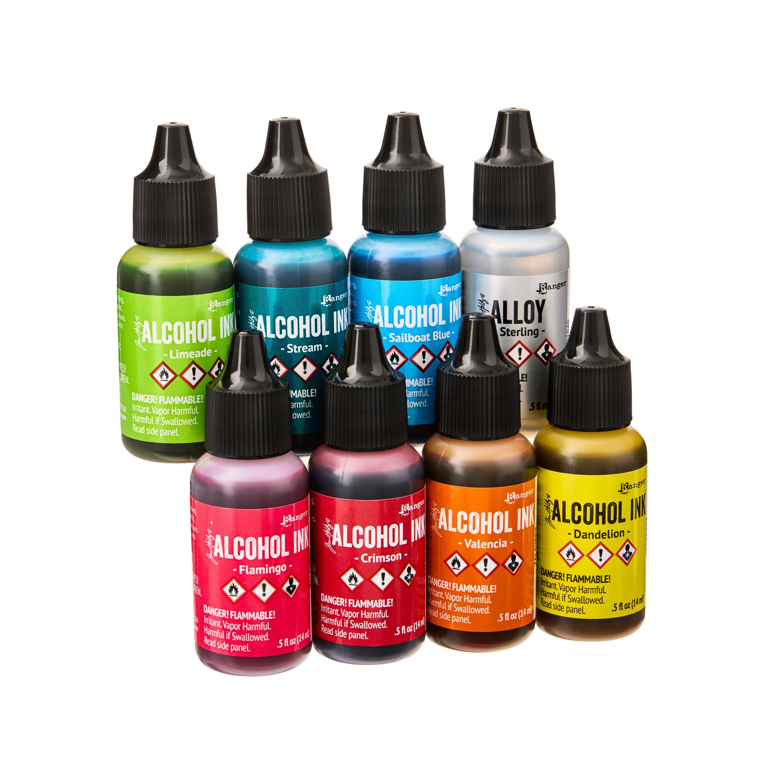 Tim Holtz® Spectrum 8 Color Alcohol Ink Set - Image 4
