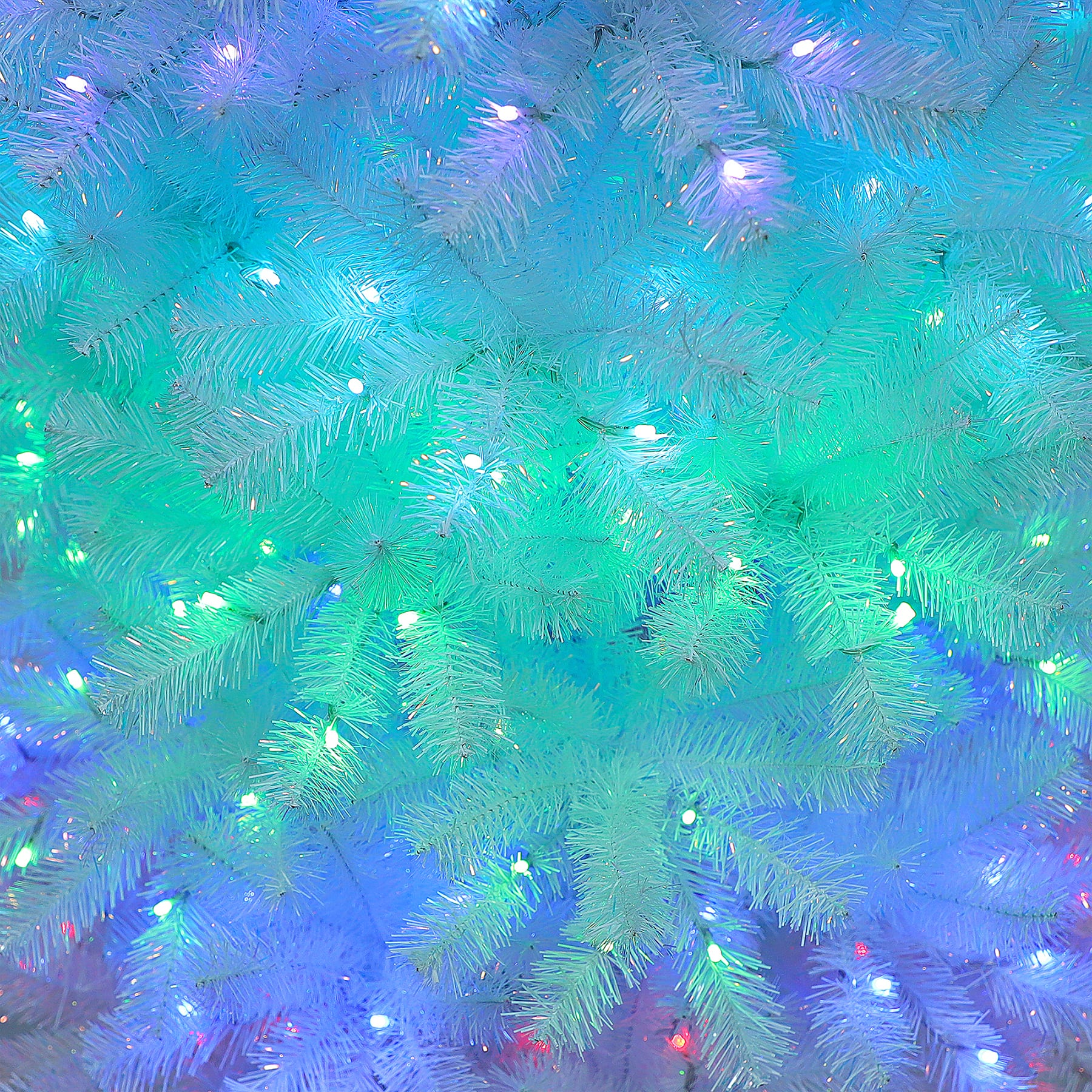 7.5ft. Pre-Lit Winterhaven Fir Artificial Christmas Tree, Color Changing Mini LED Lights by Ashland® - Image 2