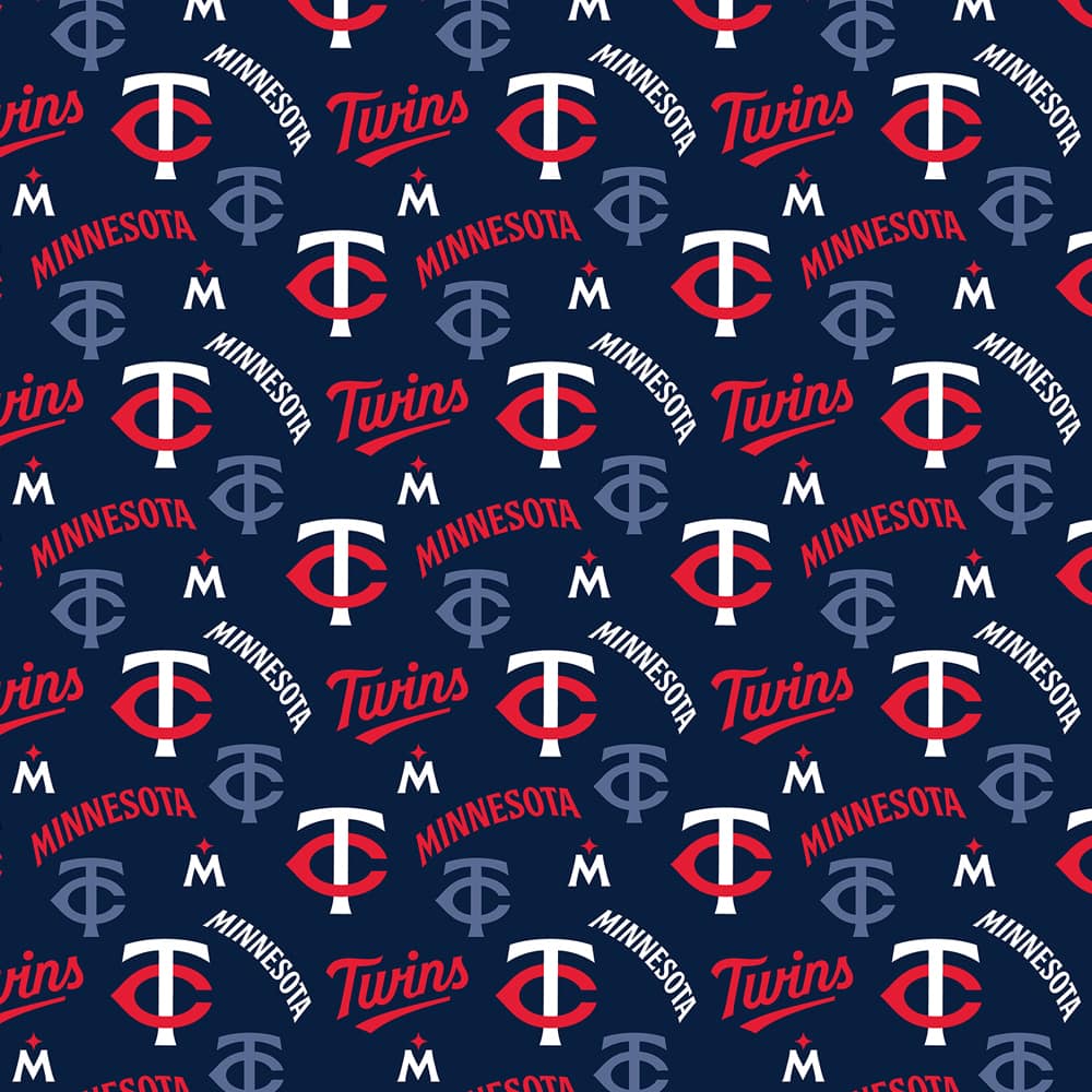 MLB Minnesota Twins Cotton Fabric