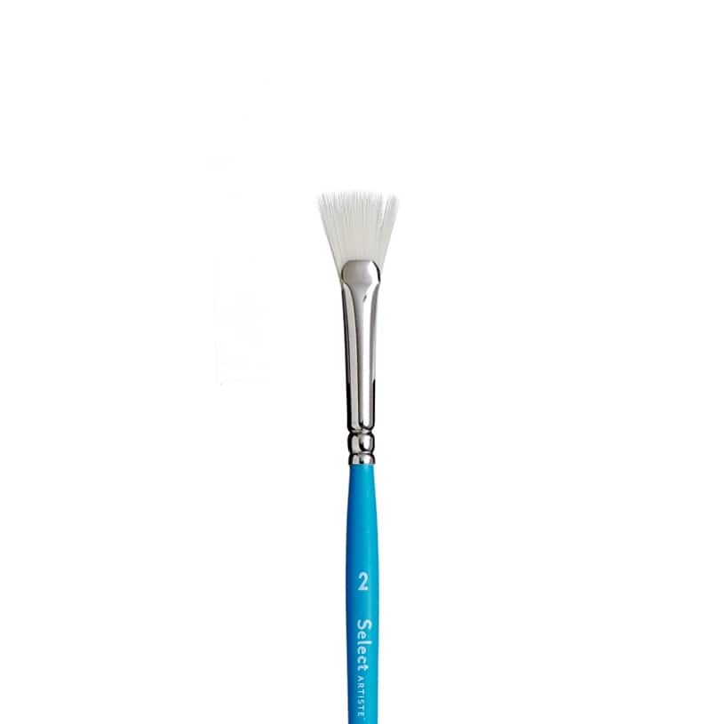 Princeton™ Select™ Artiste Series 3750 Bristle Short Handle Fan Brush