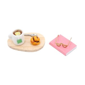 Mini Tea & Book Decoration Set by Ashland®