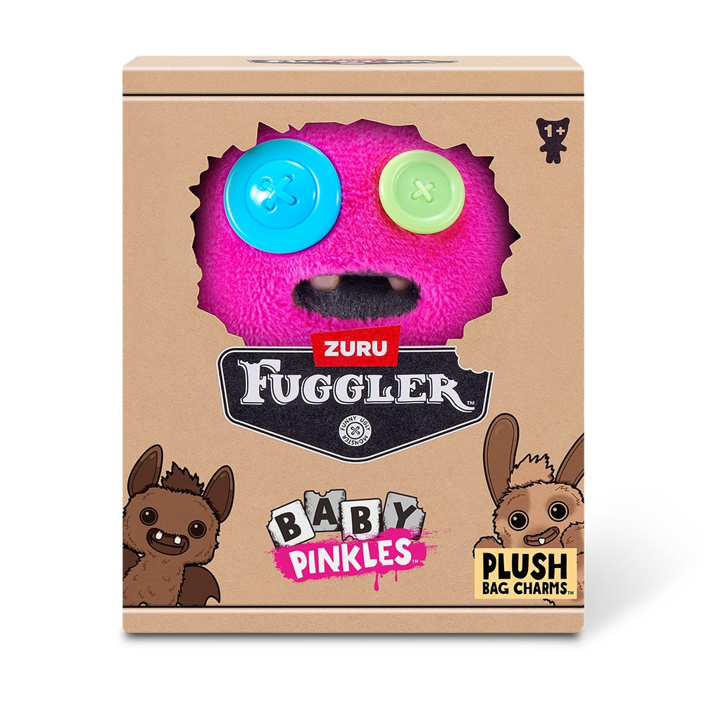 Fuggler™ Baby Pinkles 3.5" Sasquoosh Keyring