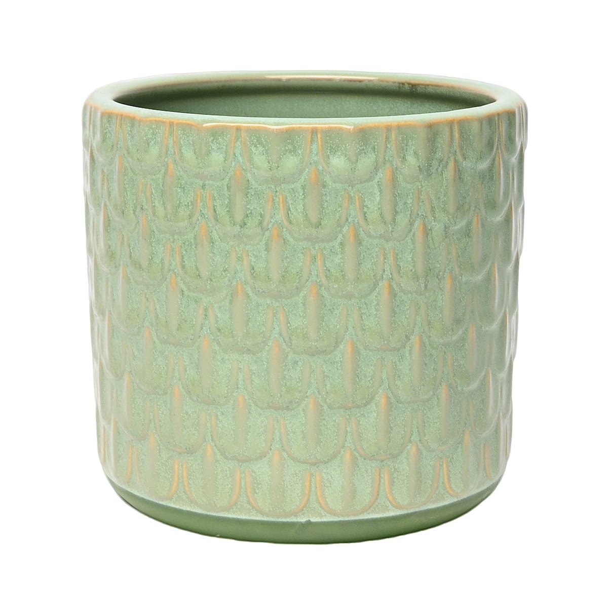 5.75" Green Ceramic Pot by Ashland®