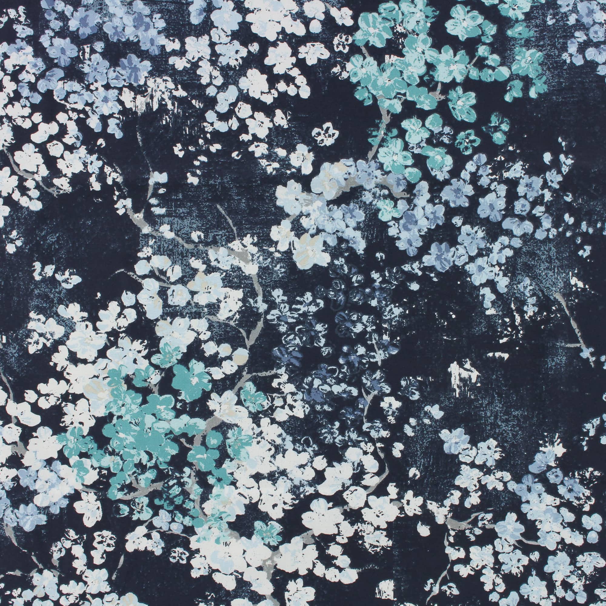 Richloom Dewdrop Bluestone Cotton Canvas Fabric